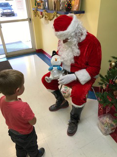 Christmas: Santa's Visit to EduCare Learning Center, Port Charlotte FL