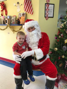 Christmas: Santa's Visit to EduCare Learning Center, Port Charlotte FL