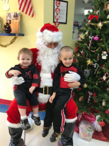 Christmas: Santa's Visit to EduCare Learning Center, Port Charlotte FL