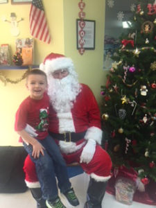 Christmas: Santa's Visit to EduCare Learning Center, Port Charlotte FL