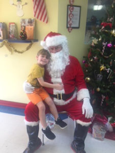 Christmas: Santa's Visit to EduCare Learning Center, Port Charlotte FL