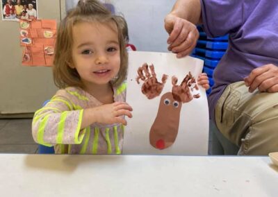 Reindeer Painting