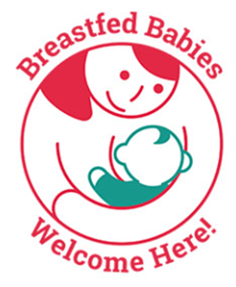 Breastfed Babies Welcome Here, logo